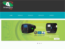 Tablet Screenshot of analogicanet.com.br